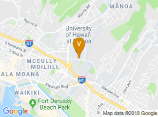 map of University of Hawaii at Manoa