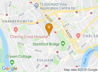 map of Hotel Ibis London Earl's Court