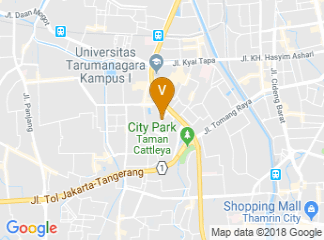 map of Hotel Pullman Jakarta Central Park