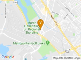 map of Holiday Inn Hotel & Suites Oakland - Airport