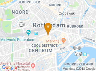map of Hilton Rotterdam
