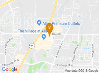map of Courtyard by Marriott Dallas Allen at the John Q. Hammons Center