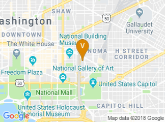 map of Georgetown University Law Center