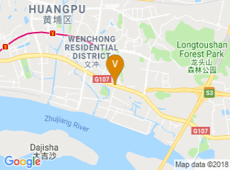 map of Dongsen Hotel Guangzhou