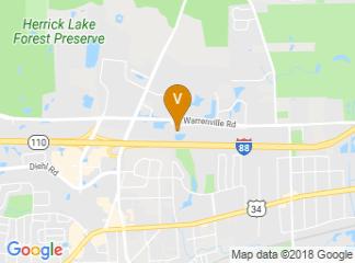 map of Hilton Lisle/Naperville