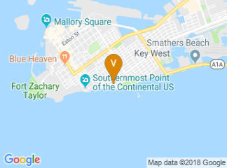 map of Casa Marina Resort, The Waldorf Astoria Collection