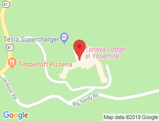map of Tenaya Lodge at Yosemite