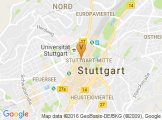 map of NH Stuttgart Airport Hotel