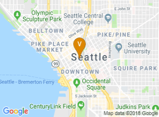 map of Crowne Plaza Seattle Downtown