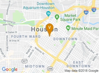 map of SpringHill Suites by Marriott Houston Downtown/Convention Center
