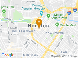 map of Hyatt Regency Houston