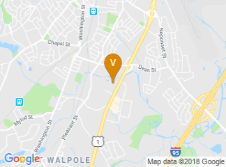 map of Four Points by Sheraton Norwood