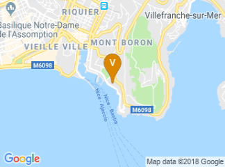map of Hotel Le Saint Paul (former home of the Seminar)