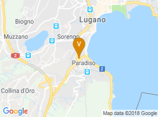 map of Hotel De La Paix Lugano