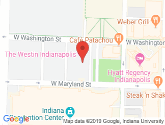 map of The Westin Indianapolis