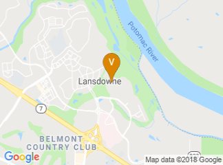 map of Lansdowne Resort and Spa