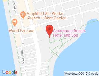 map of Catamaran Resort Hotel and Spa
