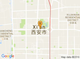 map of Xian Sofitel