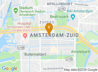 map of Tinbergen Institute Amsterdam