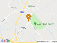 map of Ansty Hall