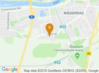 map of Sheraton Frankfurt Congress Hotel