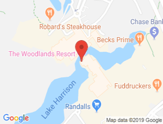 map of The Woodlands Resort & Conference Center