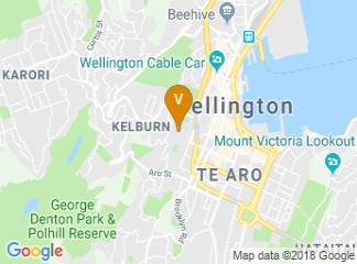 map of Victoria University of Wellington