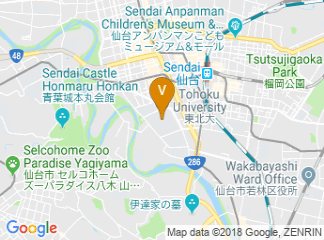 map of Tohoku University