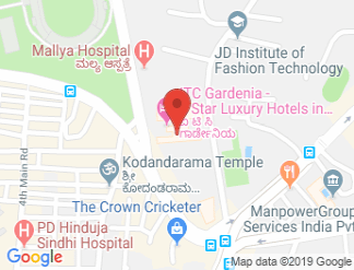 map of ITC Gardenia Bengaluru