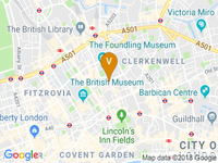 map of UCL Great Ormond Street Institute of Child Health
