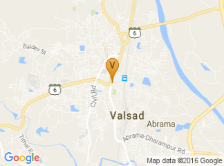 map of Bai Avabai School Ground, Valsad.