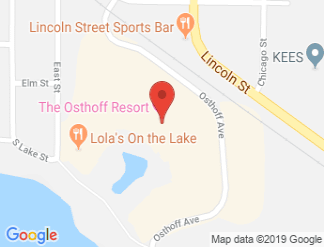 map of The Osthoff Resort