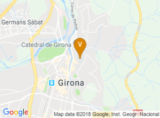 map of Universitat de Girona