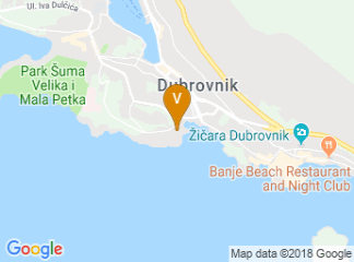 map of Rixos Libertas Dubrovnik