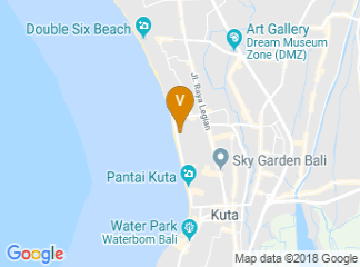 map of The Stones Hotel - Legian Bali, Autograph Collection