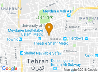 map of University of Tehran