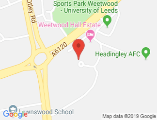 map of Weetwood Hall Leeds Hotel and Conference Centre