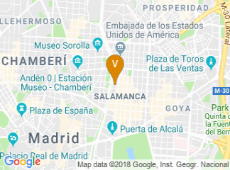 map of Hotel Villa Magna