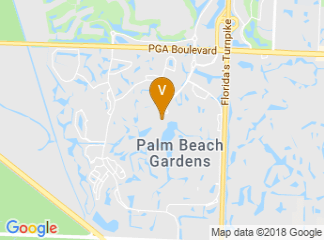 map of PGA National Golf Club