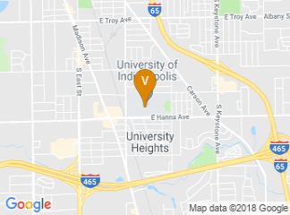 map of University of Indianapolis