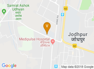 map of All India Institute of Medical Sciences, Jodhpur