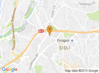 map of Grand Cevahil Hotel and Convention Center, Istanbul, Turkey