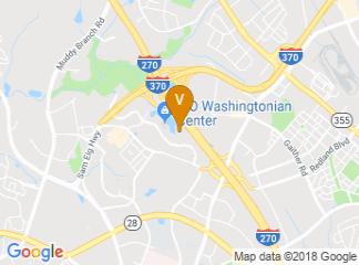 map of Gaithersburg Marriott Washingtonian Center
