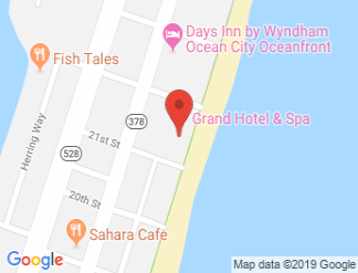 map of Grand Hotel & Spa