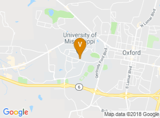 map of University of Mississippi