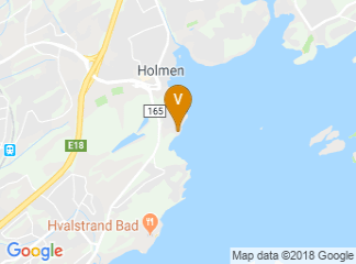 map of Holmen Fjordhotell