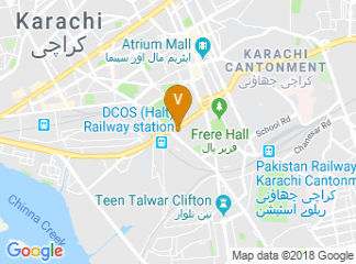 map of Movenpick Hotel Karachi