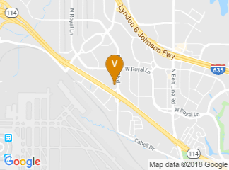 map of The Westin Dallas Fort Worth Airport