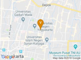 map of Sanata Dharma University Campus