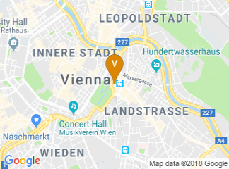 map of Hilton Vienna